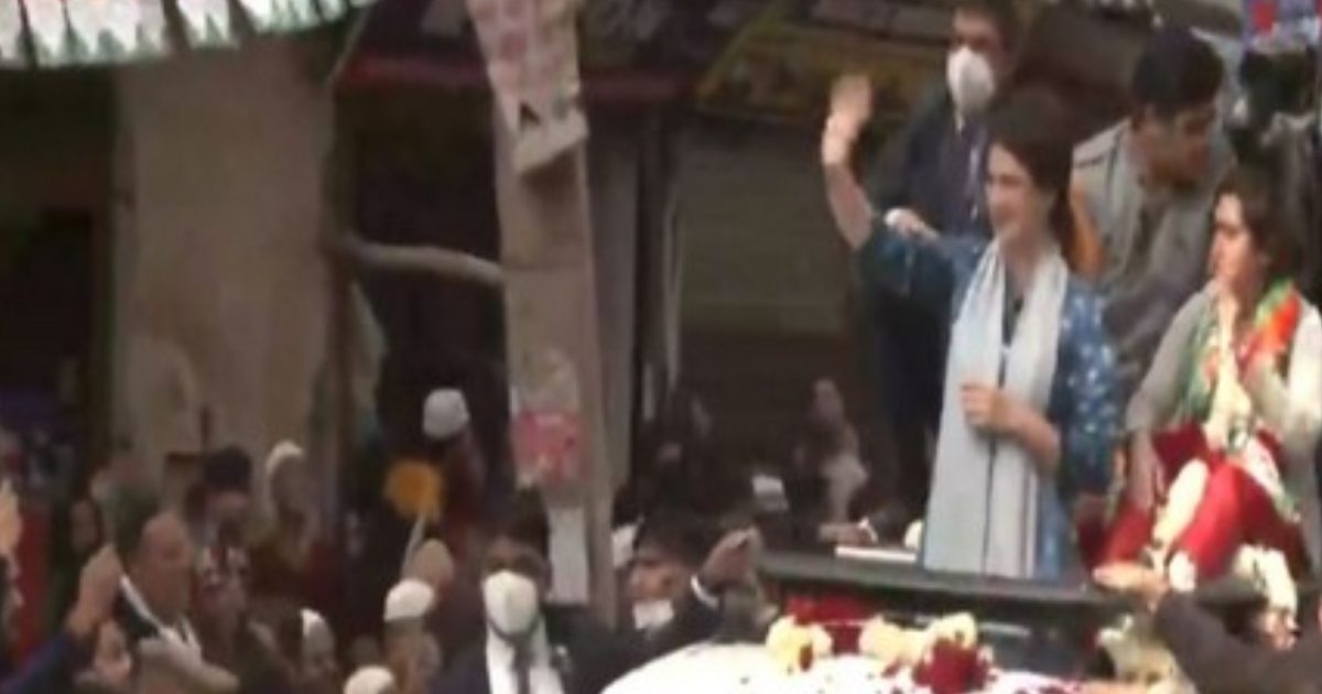 Priyanka Gandhi Vadra holds 'door-to-door campaign' in UP's Sahibabad, says party raising issues that are hurting public